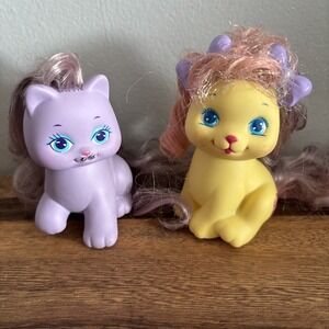 Vintage My Little Pretty Kitty Glitter 'N Grow SWEETLEE PUPPY Dog Mattel 1989